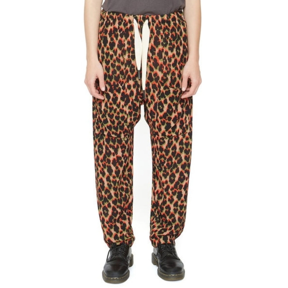 Free People Pants - Free People X Sandrine Rose Leopard  Bush Pants